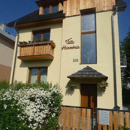 Villa Harmonia Tatranská Lomnica Exteriör bild